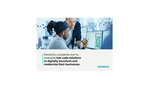 Electronics companies turn to enterprise low-code solutions to digitally transform and modernize their businesses