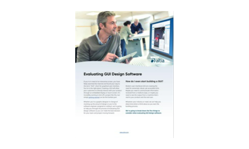 Evaluating GUI Design Software