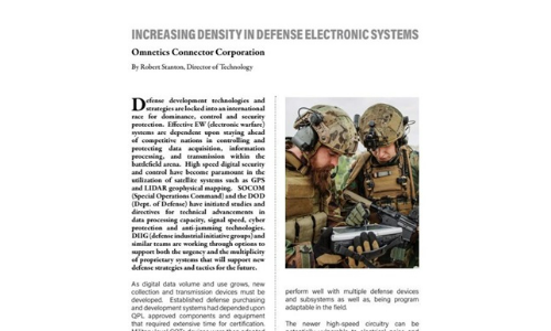 Increasing Density in Defense Electronic