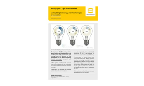 LED Lighting technology and the challenges of connection