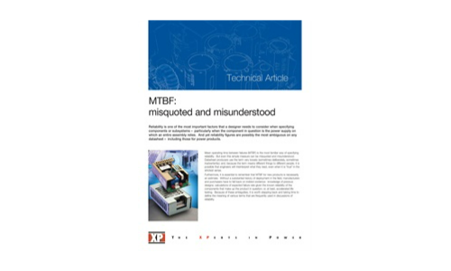 MTBF: misquoted and misunderstood