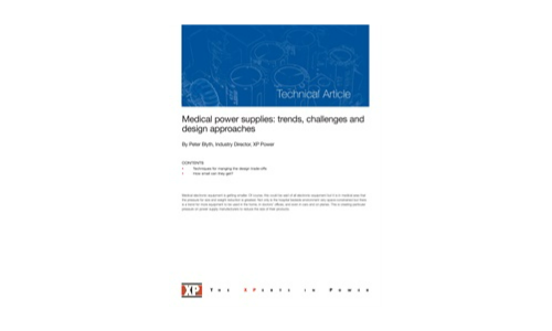 Medical power supplies: trends, challenges and design approaches