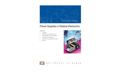 Power Supplies in Medical Electronics