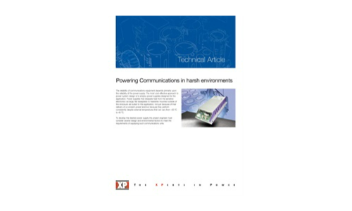 Powering Communications in harsh environments