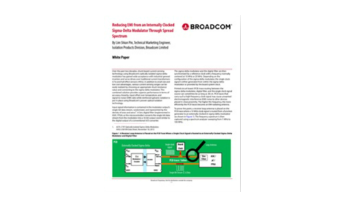 Reducing EMI from an Internally Clocked Sigma-Delta Modulator Through Spread Spectrum