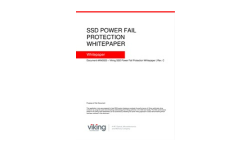 SSD POWER FAIL PROTECTION WHITEPAPER