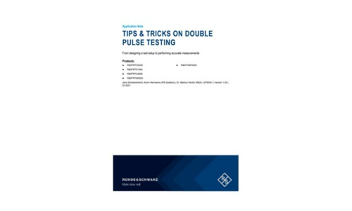 Tips & Tricks on Double Pulse Testing
