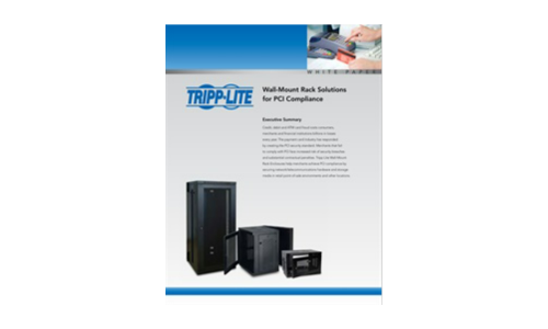 Wall-Mount Rack Solutions for PCI Compliance